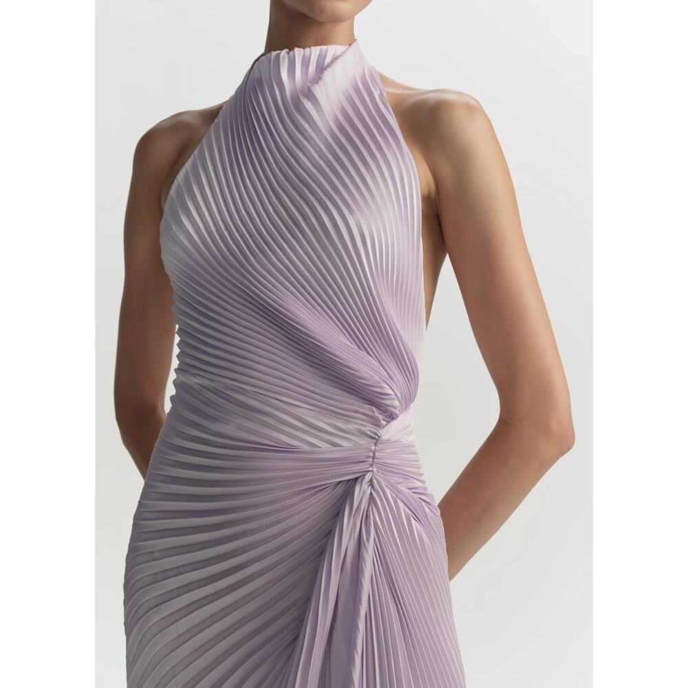 ALC Romy Pleated Satin Gown - Picture 2 of 12